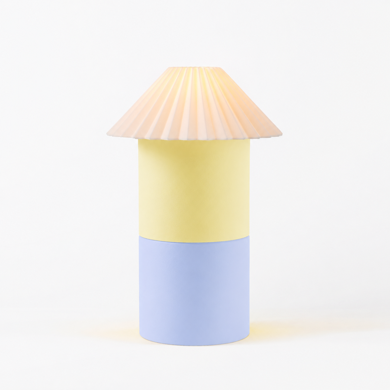 Cici Lamp Large — bold, colorful modular lamp, Charleston, SC