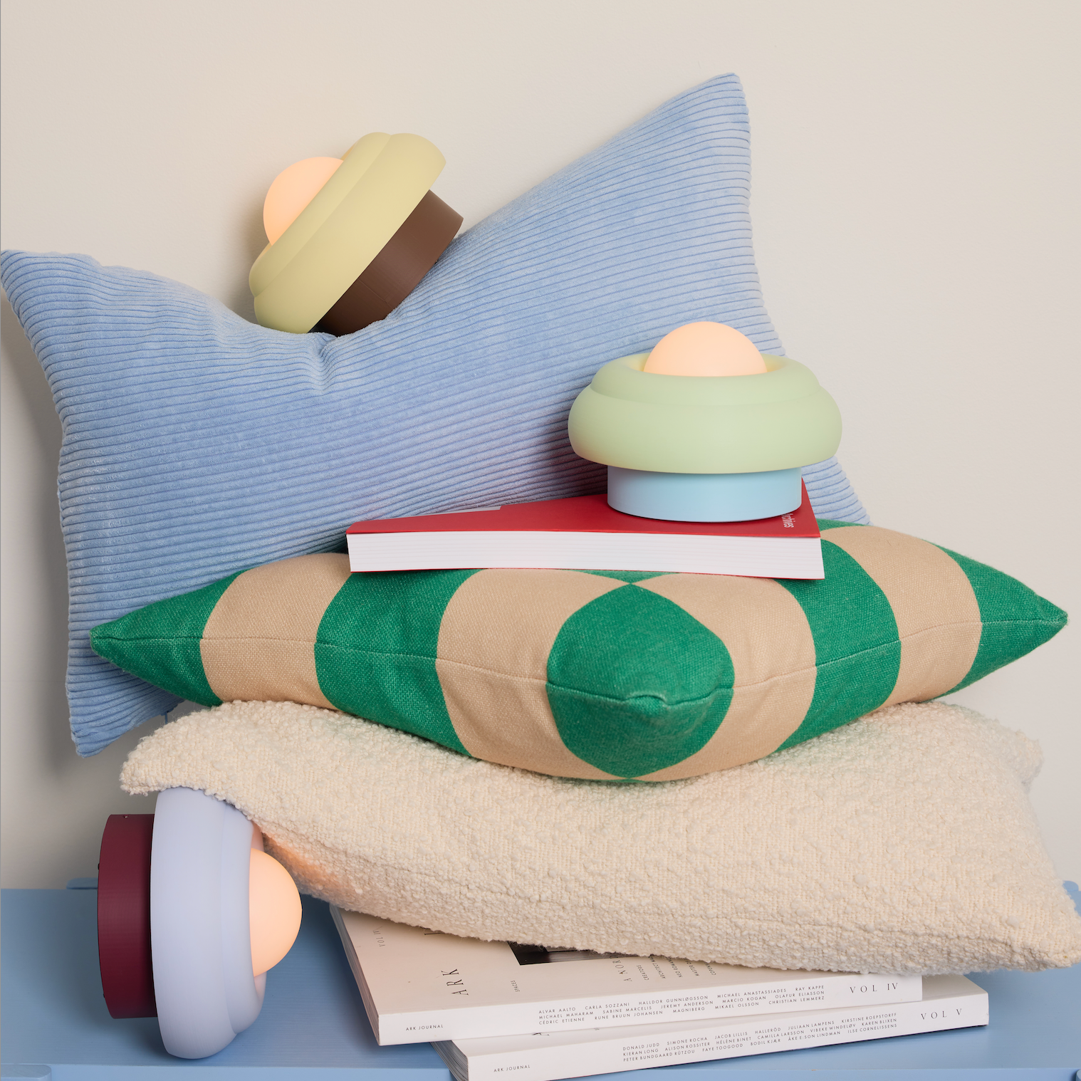 Color-block Portable Wall Sconce