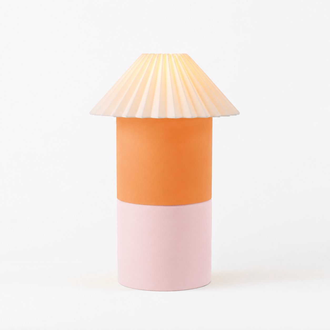 Cici Lamp Large — bold, colorful modular lamp, Charleston, SC